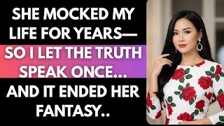 She Mocked My Life for Years—So I Let the Truth Speak Once… And It Ended Her Fantasy..