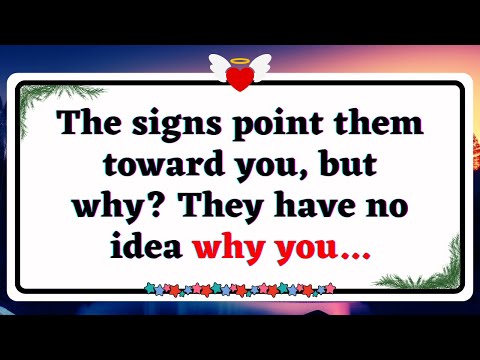 💌 God Message Today | The signs point them toward you, but why? They have no idea why you...