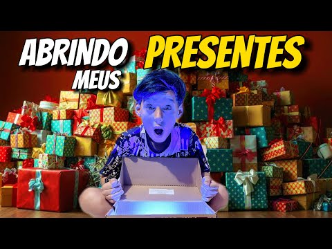 ABRINDO OS  PRESENTES DE ANIVERSÁRIO! *quem me deu ?