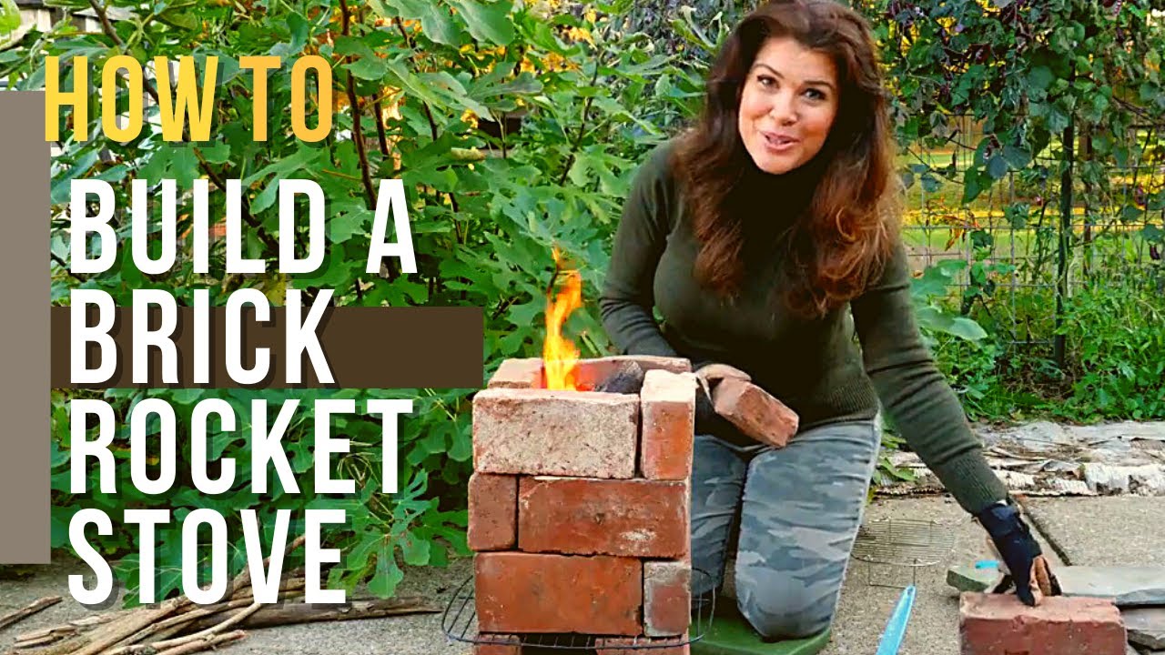 How to Build a Simple Brick Cook Stove in an Emergency