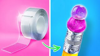NEW 123GO! HIGH-LEVEL NANOTAPE AND HOT GLUE HACKS || 🔥 Genius DIY Tricks You Must Try