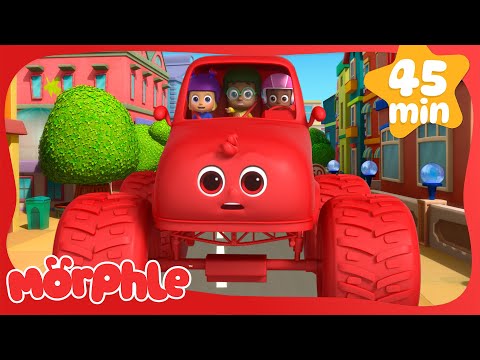 Monster Truck Chasing 🛻 | MORPHLE 🔴 | Old MacDonald's Farm | Animal Cartoons for Kids