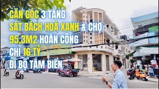 Căn GÓC sát Vách BÁCH HOÁ XANH 95,3m2 3 Tầng Kinh Doanh ĐƯỜNG 16m Ra BIỂN NT 900m Giá SIÊU Hợp Lý