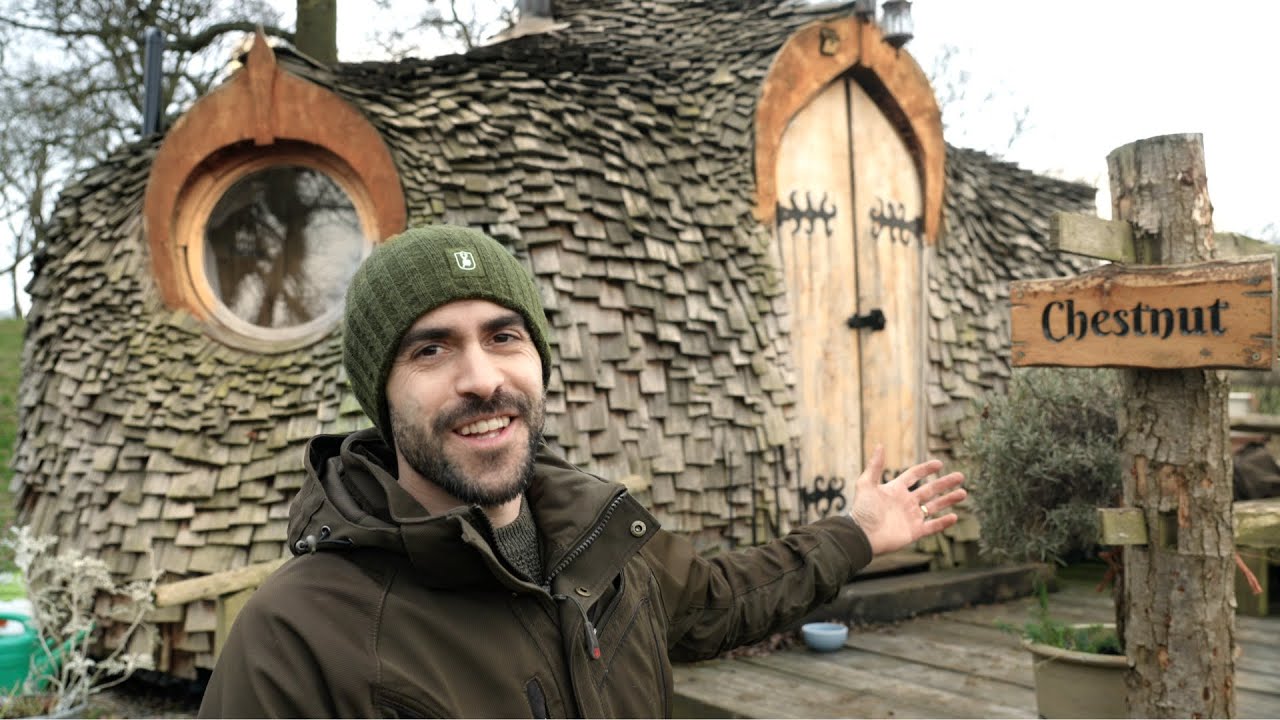 Overnight in Rustic Tiny Cabin - An Enchanted Hut