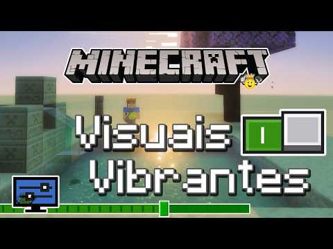 ⭐Tudo Sobre Visuais Vibrantes🌈 | Shaders Minecraft ❕+ Realista💡🌙🌻| Como Usar❔
