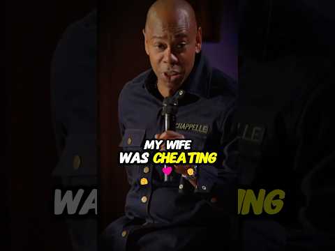 Dave Chappelle Thought his WIFE was CHEATING 😂 #standupcomedy #davechappelle #standup #comedy