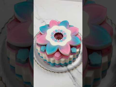 making a gender reveal jelly cake ๐ฉท๐ฉต๐ฉท๐ฉต๐ฉท๐ฉต