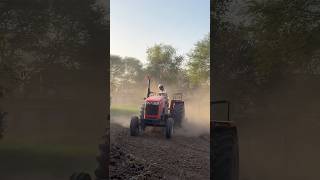 New Massey 254 Turbo With 16.9 Tyres 😎 | Heavy Work? No Tension! 💥 Power + Performance King