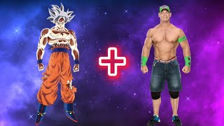 goku + john cena solo's『who is stronger fact or cap?』182k subs special