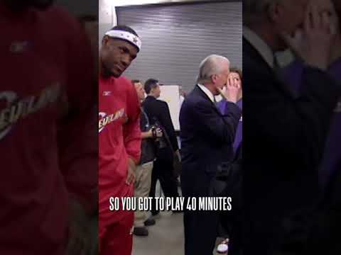 Allen Iverson advised Young LeBron James (2005) NBA All Star