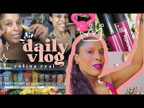 DAILY VLOG |rotina realista, rotina de Skincare, autocuidado, hábitos saudáveis, dicas de beleza