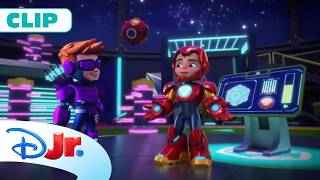 🎯 Test de țintă | Omul de Fier și Prietenii lui Uimitori SHORT | Disney Junior România