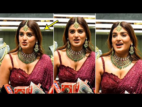 నిధి అగర్వాల్ అందాలు 🔥Nidhi Agarwal Latest Hot Visuals At Goyaz Luxury Silver Jewellery Store | FH