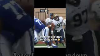 Aaron Donald has always been unstoppable 🔥