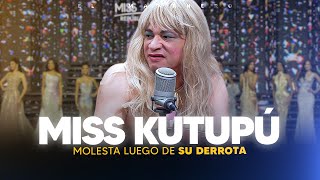 Miss Kutupú llega a la cabina luego de Miss Universo RD