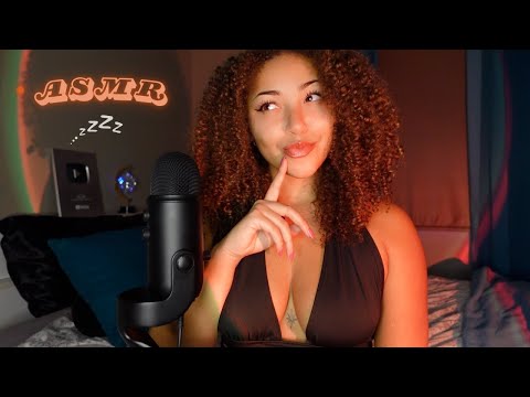 ASMR | EXTRA TINGLY CLOSE WHISPER + CLICKY MOUTH SOUNDS👄⚡️(Sleepy Ramble)