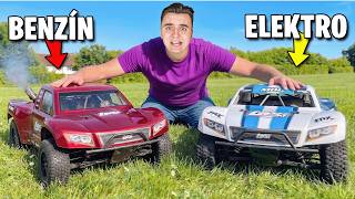 Benzín vs. Elektro Autíčko na Ovládání! Jaké je Lepší?