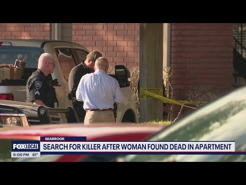 Killer on the run: Woman murdered in front of her two children in a Seabrook apartment