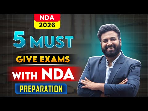 5 Exams to Attempt while Preparing for NDA | Competitive Exams after 12th - 2026 | Sumit Sir - LWS