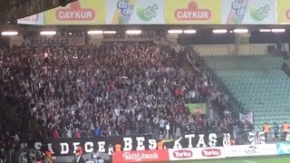 Çaykur Rizespor Beşiktaş maçı 1-2 Taraftardan Muhteşem Tezahürat  Süper Lig Maçı
