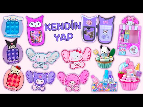 KENDİN YAP SANRIO FIDGET FİKİRLERİ #sanrio