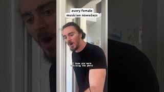 every female musician nowadays #shorts #comedy #funny