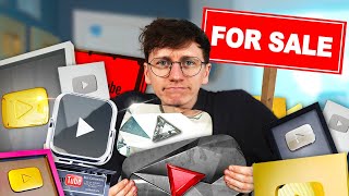 I'm Selling My Youtube Play Buttons...
