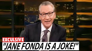Jane Fonda Just Got DESTROYED By Bill Maher On Live TV Audience In Shock!JaneFonda