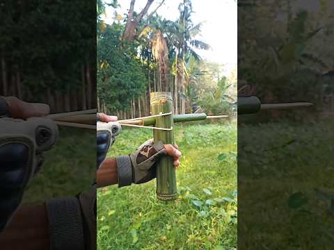 How to make Bamboo DIY- Slingshots #shorts #craft