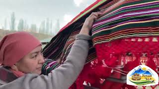 Nomadic yurt assembly