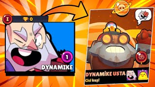 SIFIR HESABA DYNAMİKE USTALIĞI KASIYORUM !! BRAWL STARS