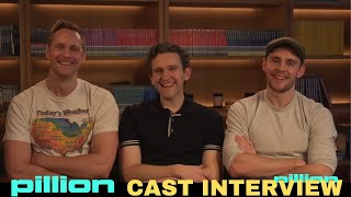 Alexander Skarsgård & Harry Melling on Bringing Physicality to Love: Pillion Cast Interview