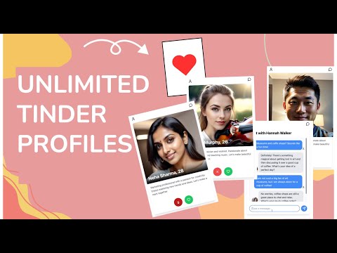 Generate unlimited Tinder profiles with Spring Bot and AI