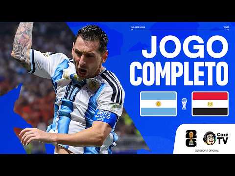 Argentina 3 x 2 Egito