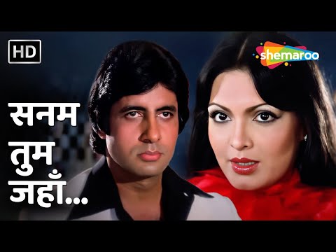 Sanam Tum Jahan Mera Dil Wahan | Amitabh Bachchan | Parveen Babi | Kaalia (1981) | Asha Bhosle Songs