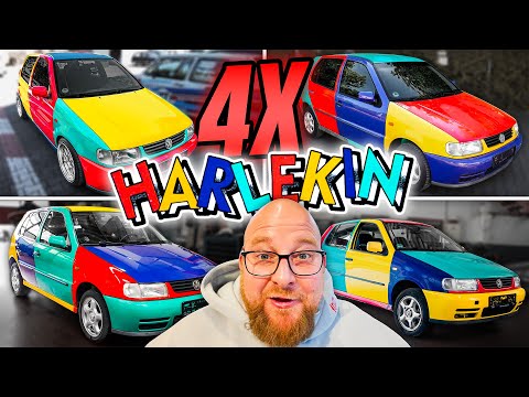 Marco im FARBRAUSCH! - VW Polo Harlekin - Marcos SAMMLUNG komplett!