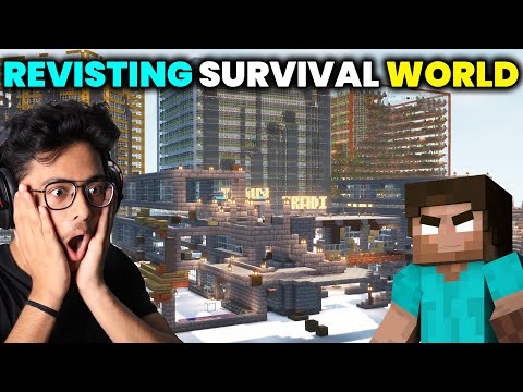 REVISTING MY 5 YEARS OLD SURVIVAL WORLD - TEDDY GAMING