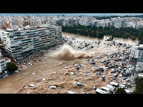 SPAIN SUBMERGED: Record-Breaking Floods Paralyze Regions from Catalonia to Valencia