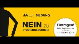 Radiospot "NEIN zu Studienbeiträgen in Bayern"