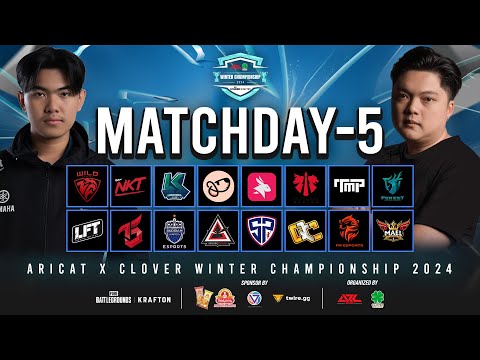 🔴Live สด! ARICAT x CLOVER WINTER CHAMPIONSHIP 2024 DAY 5