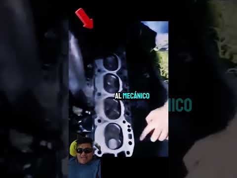 FUGA DE ACEITE #viral #ingenio #creativo #mecanica
