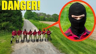 If you ever see them holding axe's on the road, drive away as FAST as you can!! (Danger)