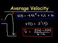Understanding Velocity and Position Functions