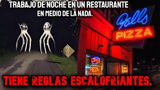 Trabajo En Un Restaurante En Medio de La Nada de Noche Con Reglas Extrañas - Creepypasta Mercurial10