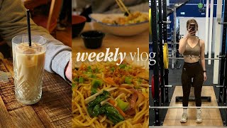 a weekly vlog | half marathon training and date nights