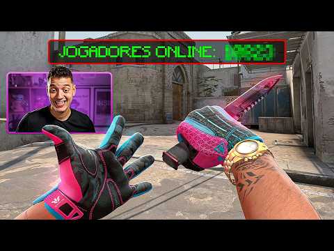 Voltei pro CS:GO depois de meses e me impressionei com o que encontrei (skins liberadas)