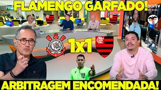 MENGÃO GARFADO! CORINTHIANS 1X1 FLAMENGO NO BRASILEIRÃO! ANÁLISES DO JOGO EM ITAQUERA