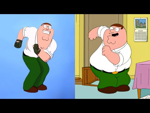 Cartoon Characters Doing Fortnite Dances! (Peter Griffin, Jake The Dog, Ice Bear)