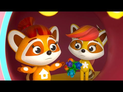 Крышка - Енотки - музыкальный мультфильм для самых маленьких