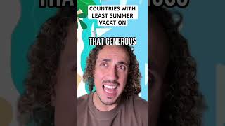 Countries With The Least Summer Vacation